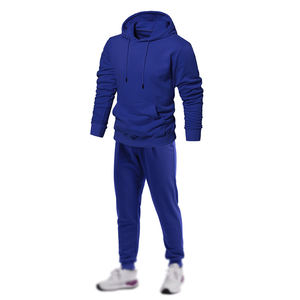 Ensemble de survêtement unisexe personnalisé avec logo, jogging, jogging pour hommes, survêtement, survêtement uni, vêtements d'entraînement, survêtements - Product Image 2