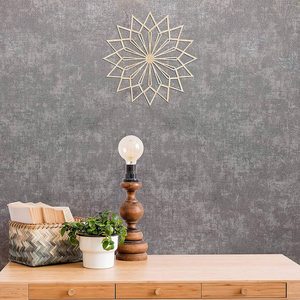 Art mural en bois mandala artisanal, géométrie sacrée complexe, décoration intérieure - Product Image 4