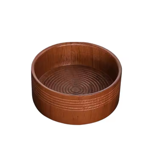 Tazón de Madera Ecológico Hecho a Mano para Servir Frutas, Bocadillos y Alimentos Secos, Apto para Lavavajillas, Duradero, Suministro Mundial - Product Image 2