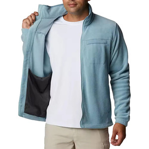 Veste polaire veste zippée Sherpa polaire fermeture éclair avec poches vestes polaires fermeture éclair quart fermeture éclair sweat - Product Image 3