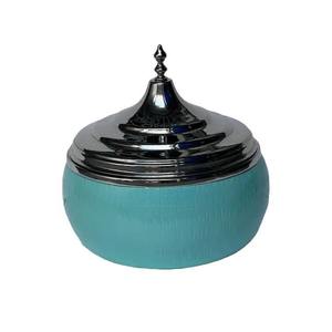 Casserole faite à la main de haute qualité avec marmite en verre noir et couvercles Design de luxe au meilleur prix pour servir les plats du Ramadan - Product Image 3