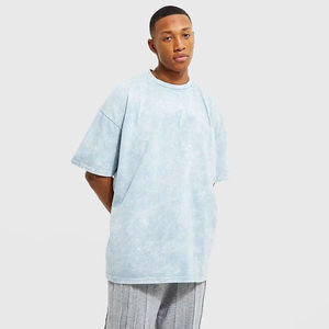 เสื้อยืดผ้าไมโครไฟเบอร์แอซิดสำหรับผู้ชายเสื้อยืดเนื้อนุ่มและกำลังมาแรงพิมพ์ลายตามสั่งได้สำหรับ2025 - Product Image 6