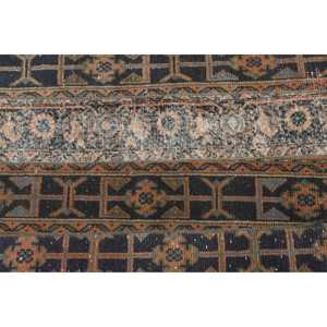 Alfombra Vintage, Alfombra Turca Pequeña de 2,7x4 pies, Alfombra Oriental Negra y Roja - Product Image 5