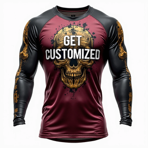 Protège-éruptions sublimés MMA personnalisés conçus pour l'entraînement des arts martiaux, des sports de combat et des sports athlétiques avancés. - Product Image 5