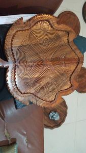 ตะกร้าผลไม้แห้งทำจากไม้ - Product Image 3