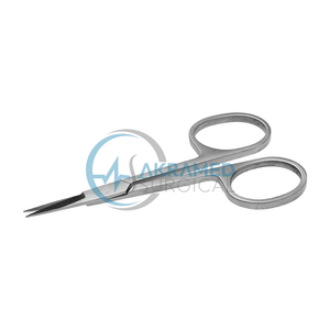 กรรไกรตัดตาสแตนเลสคุณภาพดีที่สุด ใช้งานซ้ำได้ น้ำหนักเบา ผลิตจากโรงงาน ราคาถูก สำหรับขายออนไลน์ - Product Image 6