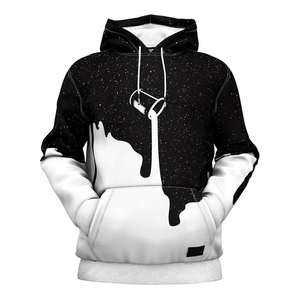 Custom Winter Warm 100% Cotton <b>Sublimation</b> <b>Hoodies</b> With Hooded Collar Casual Wear - Product Image 1