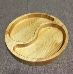 ถาดหรือจานไม้สำหรับตกแต่งคริสต์มาสถาดเสิร์ฟช็อคโกแลตและผลไม้แห้ง - Product Image 1