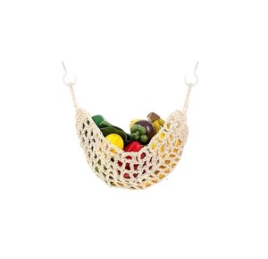 Multiuse decorative macrame storage <b>basket</b> for nursery bathroom or living room storage with a touch of handmade artistry - Product Image 5