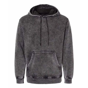 Sudaderas con capucha para hombre Diseño de secado rápido Venta al por mayor 2025 Pullover lavado ácido Streetwear Sudaderas con capucha para hombre Básicas de gran tamaño - Product Image 1