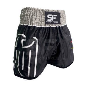 Shorts de Muay Thai pour hommes Shorts de combat en satin léger pour arts martiaux Kickboxing Shorts de Muay Thai pour hommes - Product Image 3