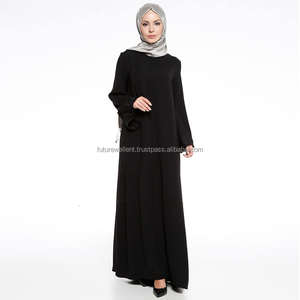 Moda mujer Vestido de manga larga Abayas para mujeres musulmán largo Abaya para damas moda muy cómodo mejor Color Abaya - Product Image 3