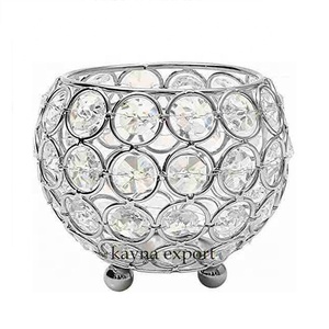 New Fancy Round Metal Votive Candle Holder for <b>Easter</b> Indoor Decoration Wholesale Handmade Eco-Friendly - Product Image 1