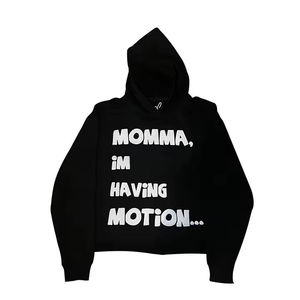 Design personnalisé pulls à capuche pour hommes 100% coton qualité vêtements décontractés de base sérigraphie personnalisée sweats à capuche pour hommes - Product Image 4