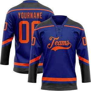 Vente en gros Maillot de hockey sur glace OEM Premium Uniforme d'équipe Sublimation Vêtements de sport de haute qualité en vrac Maillot Vente en gros - Product Image 3