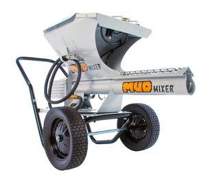Malaxeur à béton portatif sur roues MMXR-3221, machine à mélanger le béton, moteur 75 kW, 2 m³/h, haute efficacité pour chantier de construction - Product Image 3