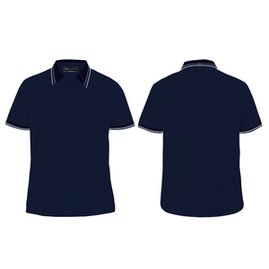 Polos Personalizados Económicos, Tela Transpirable de Secado Rápido de Algodón y Poliéster de 210 g/m² para Hombres y Mujeres, Uniforme de Oficina - Product Image 1