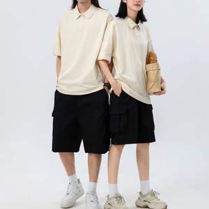 Polo de Golf de Lujo para Hombre y Mujer, 100% Algodón, Manga Corta, Estilo Casual, Color Sólido, Corte Ajustado, Bordado - Product Image 4