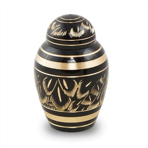 Traditional Design Urn Premium Quality Classic Design Metal Urn Supplies Brass Cremation Urns for Human Ashes - Product Image 1