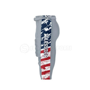 Meilleures ventes : Ensemble d'uniformes de football américain respirants 100 % polyester à manches courtes avec logo personnalisé imprimé - Product Image 6