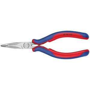 Alicates de agarre para electrónica KNIPEX, 145 mm de longitud total, mandíbulas planas y redondas, forma 8, empuñaduras multicomponentes para pesca - Product Image 3