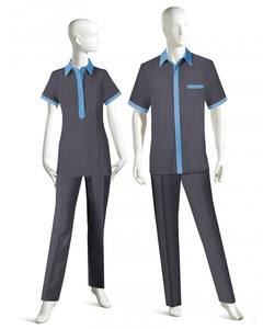 Hotel and <b>Resort</b> Poly/Cotton Chef Uniform <b>for</b> Men and <b>Women</b> OEM Printed Spa and Office Workwear - Product Image 4
