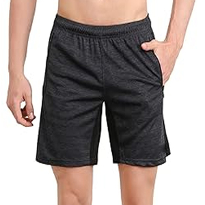 High Quality Customizable Double <b>Layer</b> Fitness Shorts for Men Eco-Friendly Plain Dyed Puff Print Trending High Street Casual - Product Image 2