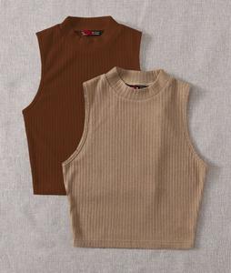 OEM Custom Logo Premium High Quality Sleeveless Breathable Eco-Friendly Anti-Shrink Casual Cotton <b>Plain</b> <b>White</b> Tank <b>Top</b> Women - Product Image 2