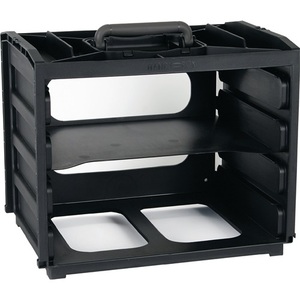 Boîte d'assortiment en polypropylène à 4 compartiments RAACO W376xD310xH265mm, étuis à outils d'entrée sans boîte d'assortiment - Product Image 1