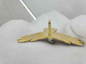 Vente flash : pendentif aigle et oiseau géant en argent sterling 925 plaqué or, serti de moissanite 20 carats, style hip-hop mignon pour hommes - Product Image 2