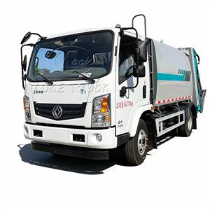 Camion compacteur à chargement arrière RHD Dongfeng Huashen 10 m³ diesel hydraulique pour le transport de déchets, destiné au marché africain - Product Image 5