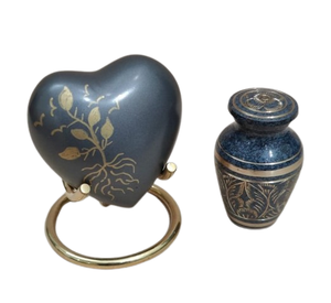 Petites urnes cœur et bouteille pour cendres humaines Mini urnes pour cendres humaines souvenir - Product Image 6