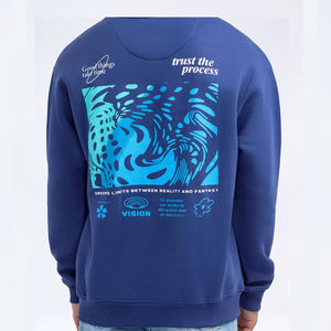 Sudaderas de Verano para Hombre de Alta Calidad, 100% Personalizables, Diseño Artístico, Felpa Francesa, Transpirable, Ecológica, ODM, Estilo Urbano - Product Image 3