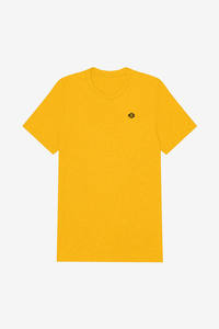 Fashion Style Crew Neck <b>T</b> <b>Shirt</b> <b>Men's</b> <b>Yellow</b> 100% Cotton Hip Hop Breathable Daily Wear Fit Wholesale Supplier - Product Image 4
