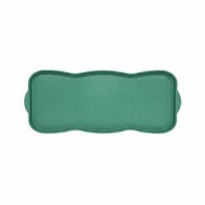 Bear Pattern Metal <b>Boot</b> Tray Antique Gold Finish Steel <b>Shoe</b> & Mud Mat For Indoor Outdoor Entryway Garage Mudroom Use - Product Image 6