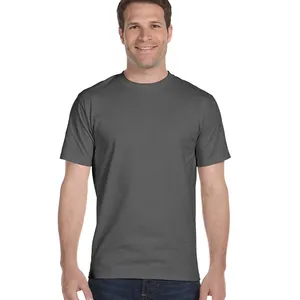 Wholesale Tee T Shirt Best Manufacturer Core Blend Tee Classic Fit Mens Medium Adult Performance Short Sleeve T-Shirt, Charcoal