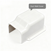 Kit de protection extérieur pour conduites de climatisation murales en PVC décoratif