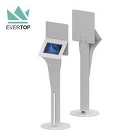 LSF18 pour iPad Android Surface Survey Tablet Stand Kiosk Anti Theft Tablet Display Stand Holder Tablet Kiosk Stand Floor