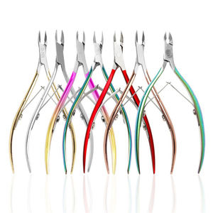 Professional Stainless Steel Cuticle Nipper with Double Spring Nail Nipper Manicure Tool INNOVAMED Instruments - Product Image 1