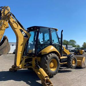 Pour CAT 416F 420F série 4*4 chargeuses sur pneus basses heures quatre roues motrices chargeuse-pelleteuse avec pompe Camc engrenage entraînement chargeur frontal - Product Image 1