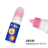 Pegamento Líquido Blanco PLOMA para Manualidades Escolares y de Oficina, Fuerte Adhesión, Ancho de Línea de 0.2-1cm