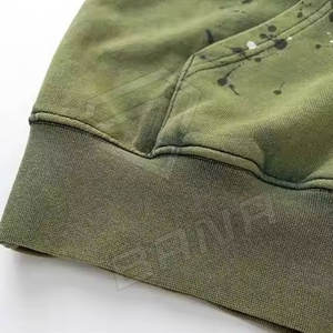 Sweat-shirts à capuche d'hiver en plein air de meilleure qualité pour hommes Tissu confortable avec motif solide Vente de marque privée - Product Image 3