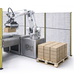 Palletizer หุ่นยนต์ความเร็วสูงพร้อมแขนหุ่นยนต์2ตัวที่มีแขนแกน4/6 | การใช้งานและจัดการหลายสายผลิตในประเทศอิตาลี - Product Image 3