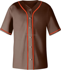 Maillot de Baseball personnalisé élégant Sublimation chemise d'équipe personnalisée Durable respirant séchage rapide 100% Polyester hommes/femmes - Product Image 3