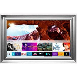 55 Inch Silver-QLED TV Compatible with Smart LED Supplied with a Framed Mirror for Better Viewing Experience - Product Image 5