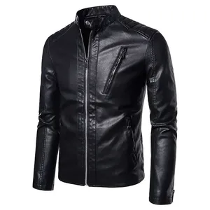 Top Selling Men's Winter Genuine <b>Sheep</b> <b>Skin</b> <b>Jacket</b> Fashion Zipper Branded Coated Wear for Boys - Product Image 2