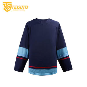 Uniforme de Hockey sobre Hielo de Alta Calidad, Ropa Deportiva 100% Poliéster Ligero, Logotipo Personalizado, Nombre del Equipo, Servicio OEM, Transpirable, Secado Rápido - Product Image 4