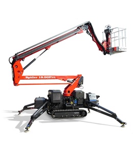 Ce certificado 10-20m Spider Boom Lift Spider Cherry Picker plataforma cesta Spider Compact Crawler lift - Product Image 5