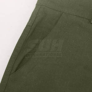 กางเกงคาร์โก้ผู้ชายไซส์ใหญ่ น้ำหนักเบา ระบายอากาศได้ดี แห้งเร็ว ทรงตรง สวมใส่สบาย เหมาะสำหรับกิจกรรมกลางแจ้ง ขายดีอันดับต้นๆ ผลิตจากผ้าฝ้าย 100% ผ่านการซัก ผลิตในปากีสถาน - Product Image 5