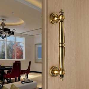 Tiradores de puerta de Metal de diseño Simple y resistente para decoración de puertas interiores y exteriores, artículos de Hardware para muebles de lujo, manijas para el hogar y la Oficina - Product Image 6